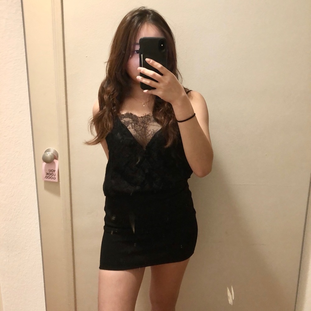 Zara black tank